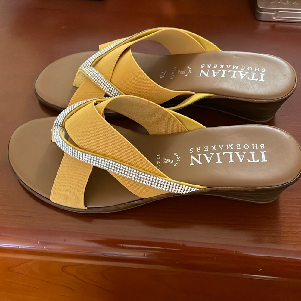 Italian Shoemaker Rhinestone Sandals